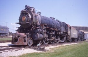 Pennsylvania Railroad | Strasburg, Pennsylvania | Juniata Works K4s #3750 steam locomotive | Railroad Museum of Pennsylvania | August 2024 | Mitchell E. Dakelman photograph / collection