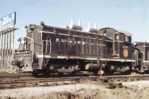Kansas City Southern Railroad | Kansas City, Missouri | EMD SW900 #4301 diesel-electric locomotive | September 22, 1974 | David Hamley photograph | Stephen Timko collection