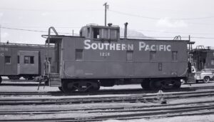 Southern Pacific Lines | El Paso, Texas | Caboose #1216 | April 11, 1969 | H.B. Olsen photograph / collection