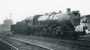 Western Maryland Railway | Hagerstown, Maryland | Class H7a 2-8-0 #710 steam locomotive | 1943 | unknown photographer | West Jersey Chapter, NRHS Collection