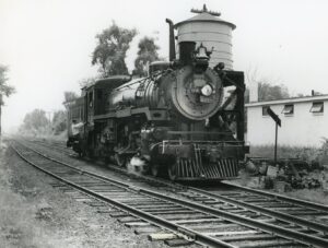 Canadian Pacific Railway | Steamtown USA | Chester, Vermont | Class 4-6-2 #1246 Pacific steam locomotive | July 1970 | Ed Kaspriske photograph / collection