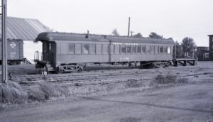 New York, New Haven and Hartford Railroad | Niantic, Connecticut | Work car #W-208 | 1939 | Milton Paul Baline photograph | Henry Libby collection