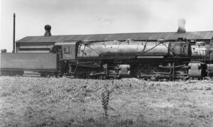 Pennsylvania Railroad | Columbus, Ohio | Class CC-2 0-8-8-0 #7649 steam locomotive | July 1932 | unknown photographer | Ed Kaspriske collection