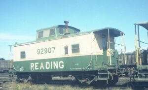 Reading Company | Reading, Pennsylvania | Caboose #92907 | September 39, 1973 | H.B. Olsen photograph / collection