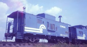 Conrail | Elizabethport, New Jersey | Class N8a #23631 caboose | Se[tember 19, 1976 | H.B. Olsen photograph / collection