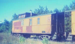 Maine Central Railroad | South Portland, Maine | Caboose #639 | September 17, 1973 | H.B. Olsen photograph / collection