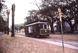 New Orleans Regional Transit Authority | New Orleans, Louisianna | Work car #29 | 1985 | Richard D. Forest photograph / collection